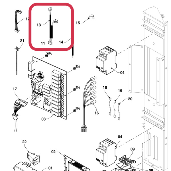 Жгут проводов 0010026160