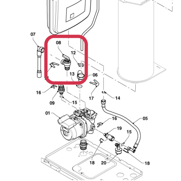 Предохранительный клапан 0020047005